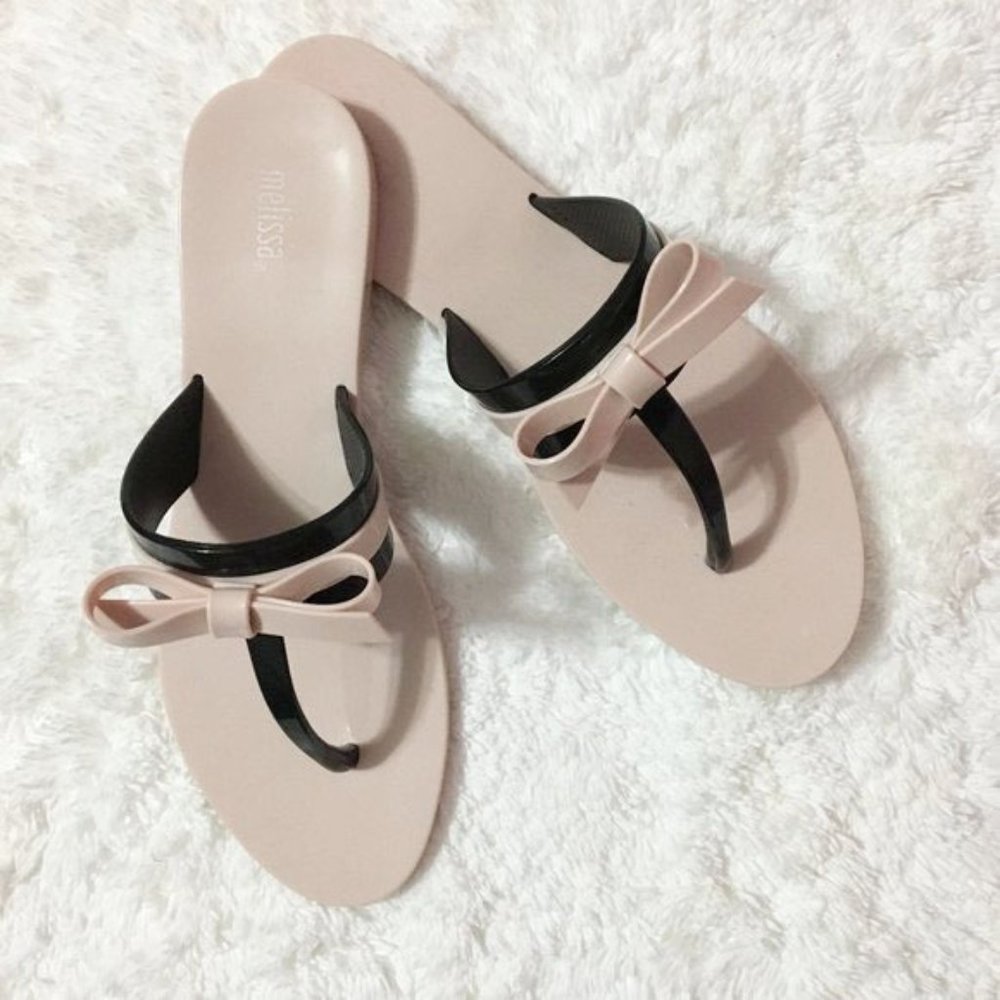 NEW | Melissa | Pink bow garota sandal  | 8